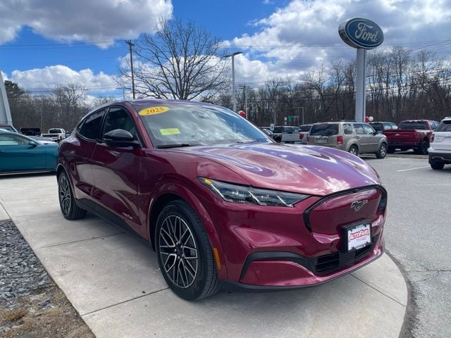 Certified 2025 Ford Mustang Mach-E Premium AWD with VIN 3FMTK3SU0SMA05669 for sale in Haverhill, MA