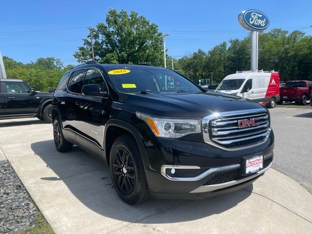Certified 2018 GMC Acadia SLT-1 with VIN 1GKKNULSXJZ143280 for sale in Haverhill, MA