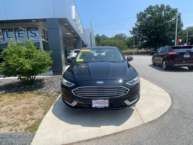 Certified 2018 Ford Fusion SE with VIN 3FA6P0T91JR178555 for sale in Haverhill, MA