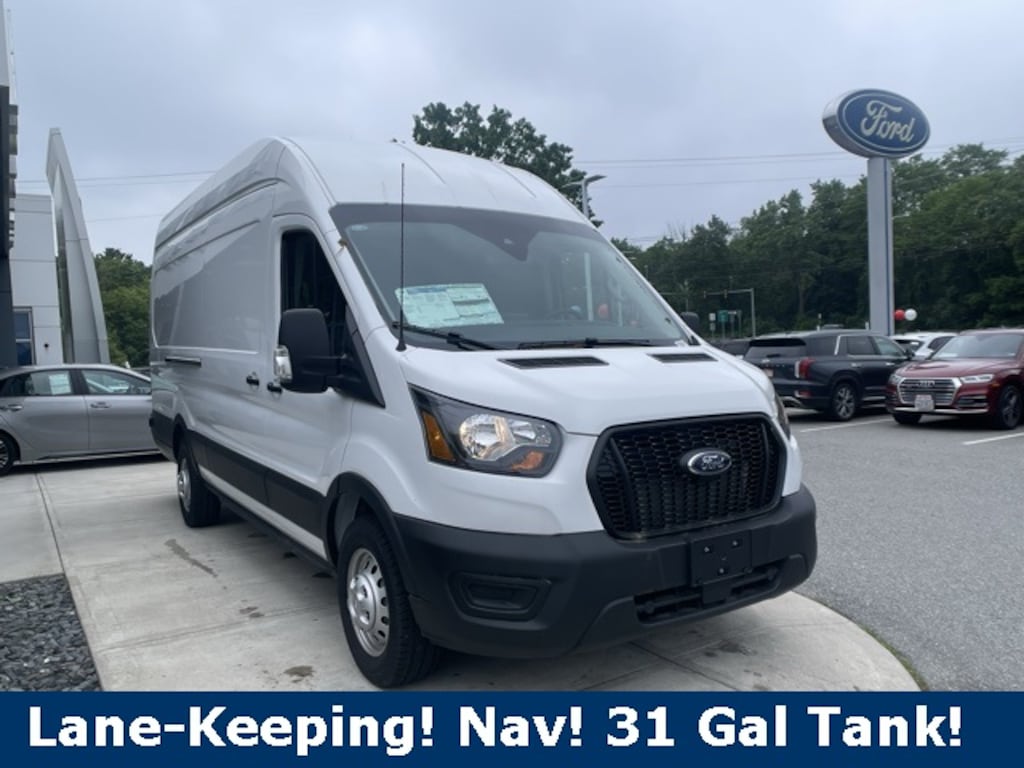 New 2024 Ford Transit-350 Cargo Base w/9,950 lb. GVWR Van High Roof Ext. Van