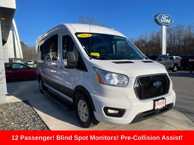 2021 Ford Transit 350 XLT Med Roof Sliding Pass. 148's photo