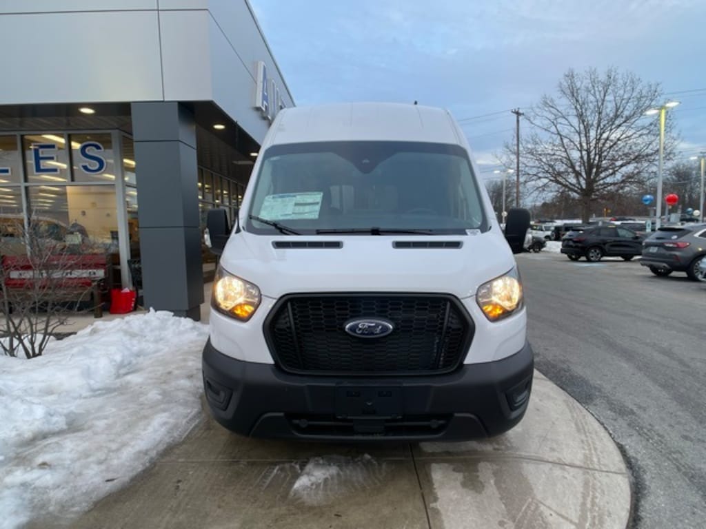 New 2024 Ford Transit-350 Cargo Base w/9,950 lb. GVWR Van High Roof Ext. Van