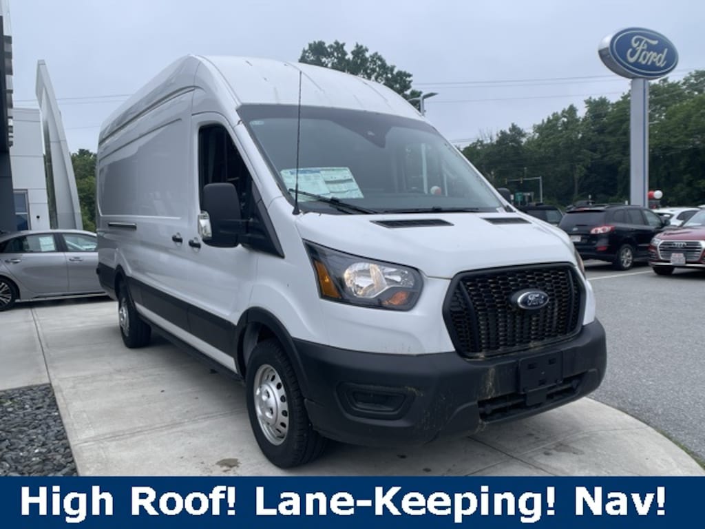 New 2024 Ford Transit-350 Cargo Base w/9,950 lb. GVWR Van High Roof Ext. Van