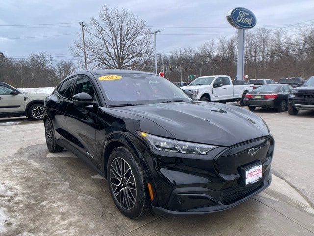 Certified 2025 Ford Mustang Mach-E Premium AWD with VIN 3FMTK3SU9SMA00714 for sale in Haverhill, MA