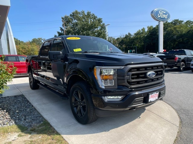 Certified 2021 Ford F-150 XLT with VIN 1FTFW1ED2MFA43719 for sale in Haverhill, MA