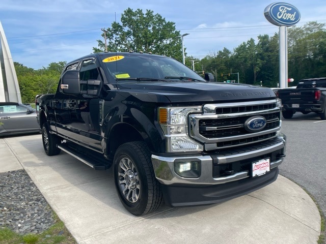 Certified 2021 Ford F-250 Super Duty Lariat with VIN 1FT7W2B60MED73882 for sale in Haverhill, MA