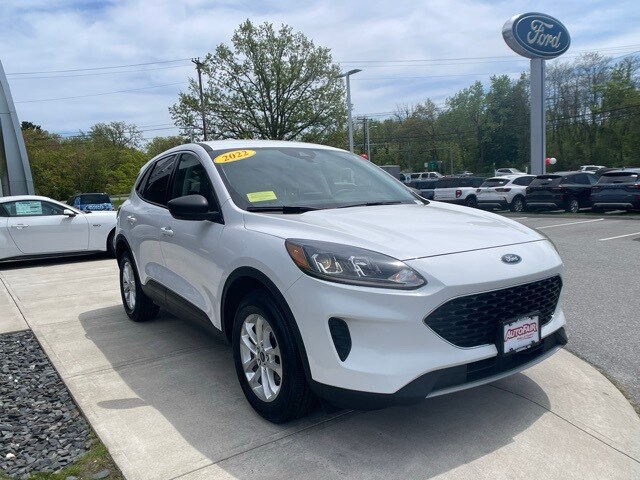 Certified 2022 Ford Escape SE with VIN 1FMCU9G66NUA37095 for sale in Haverhill, MA