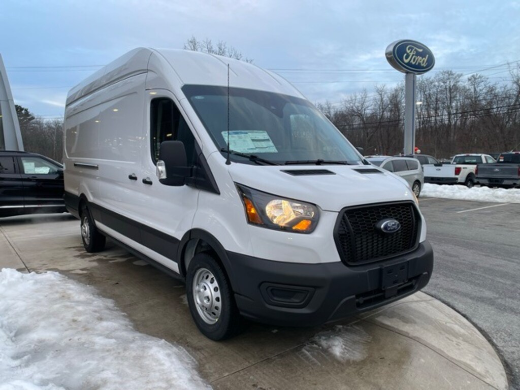 New 2024 Ford Transit-350 Cargo Base w/9,950 lb. GVWR Van High Roof Ext. Van