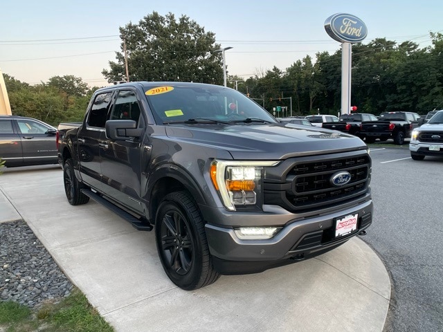 Certified 2021 Ford F-150 XLT with VIN 1FTFW1ED3MFC02392 for sale in Haverhill, MA