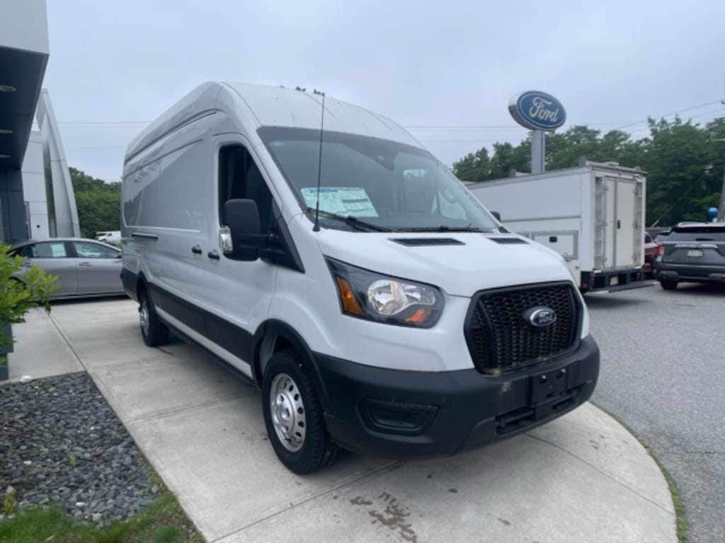 New 2024 Ford Transit-350 Cargo Base w/9,950 lb. GVWR Van High Roof Ext. Van
