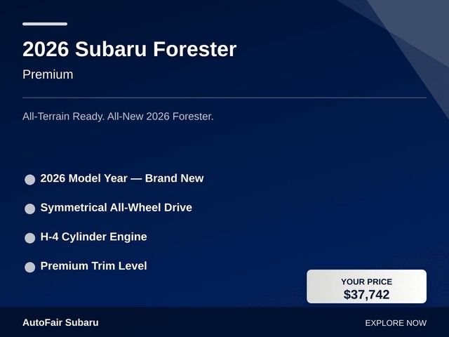 2026 Subaru Forester Premium - Photo 9