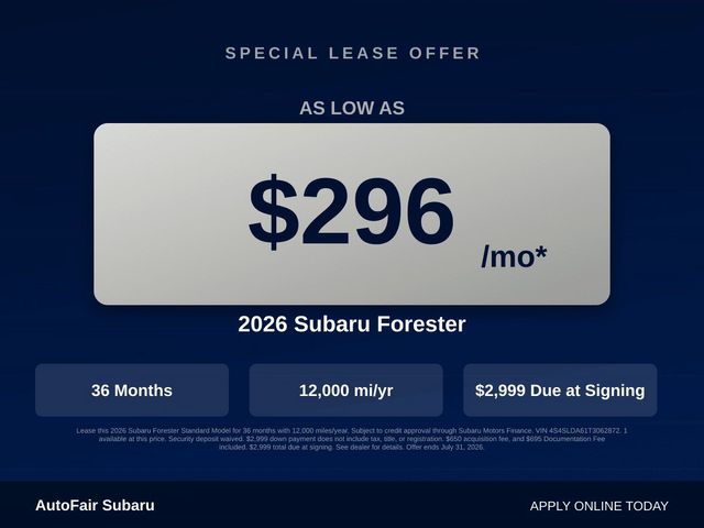 2026 Subaru Forester Base - Photo 25