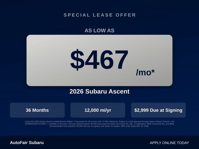 2026 Subaru Ascent Limited Bronze Edition - Photo 20
