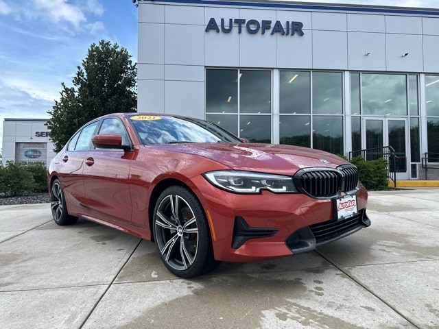 Certified 2021 BMW 3 Series 330i with VIN 3MW5R7J08M8C18439 for sale in Haverhill, MA