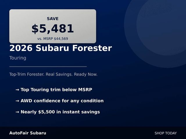 2026 Subaru Forester Touring - Photo 15