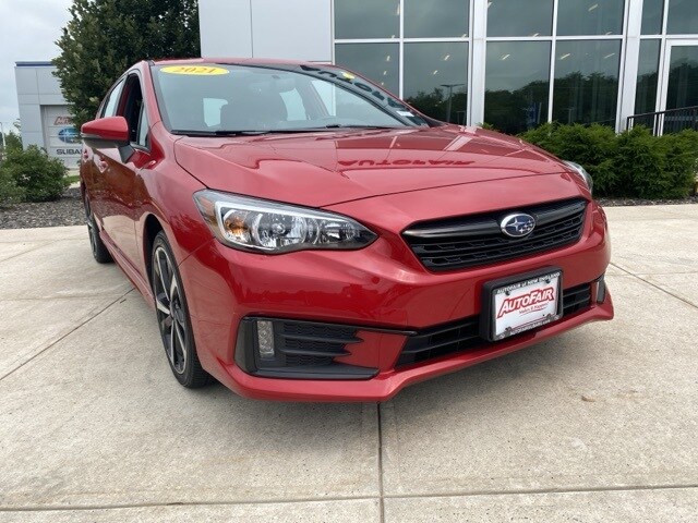 Used 2021 Subaru Impreza Sport with VIN 4S3GTAM64M3712090 for sale in Haverhill, MA