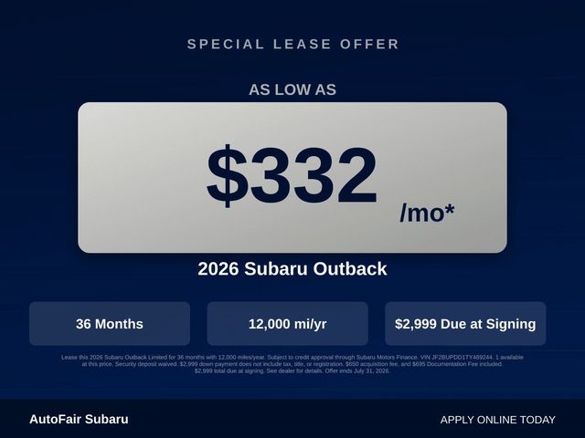 2026 Subaru Outback Limited - Photo 20
