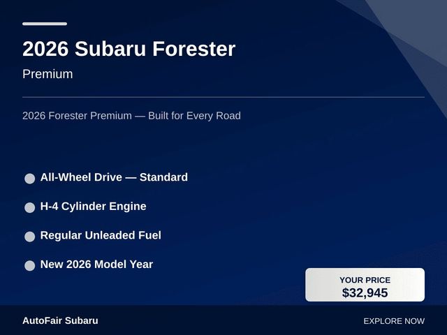 2026 Subaru Forester Premium - Photo 10