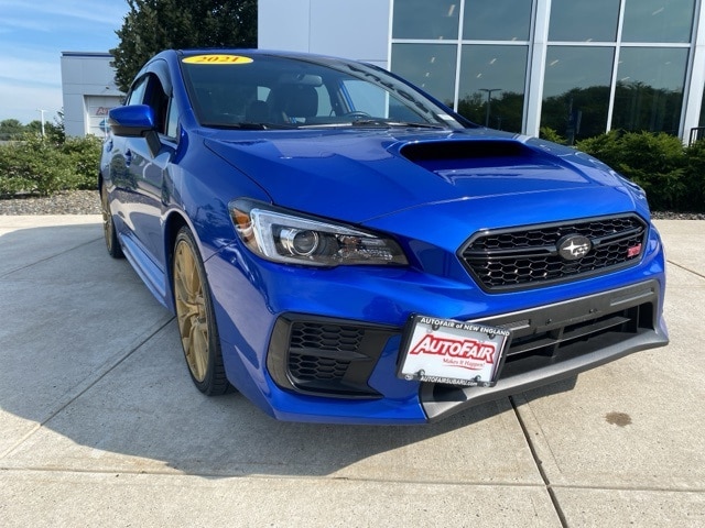 Used 2021 Subaru WRX STI Limited with VIN JF1VA2T64M9802508 for sale in Haverhill, MA