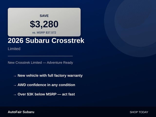 2026 Subaru Crosstrek Limited - Photo 14