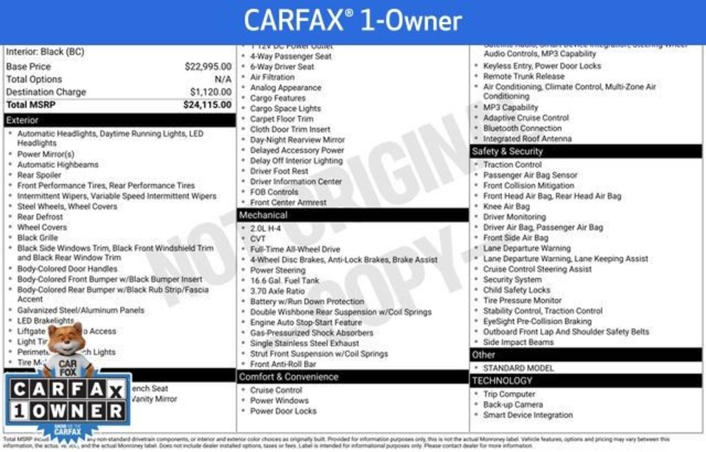 Used 2024 Subaru Impreza Base Hatchback