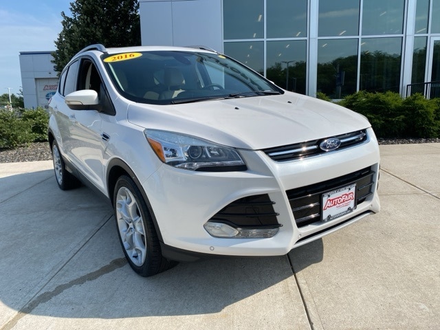 Used 2016 Ford Escape Titanium with VIN 1FMCU9J98GUB42176 for sale in Haverhill, MA