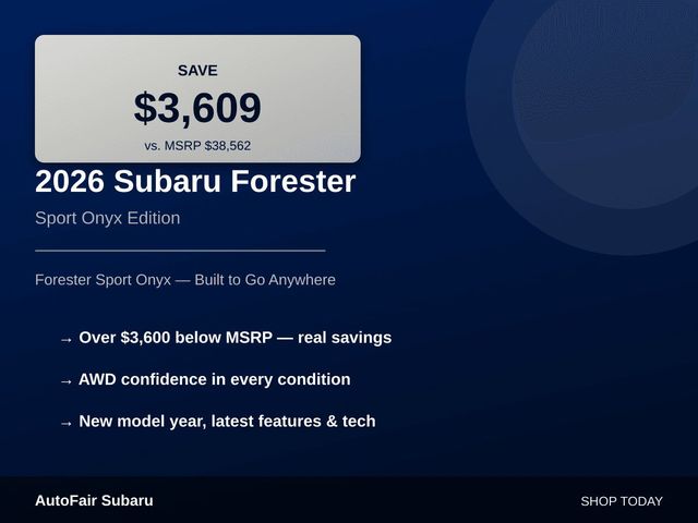 2026 Subaru Forester Sport - Photo 11