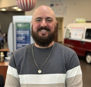 Staff member Brett Petrikas from ID_d3c6addfe59c