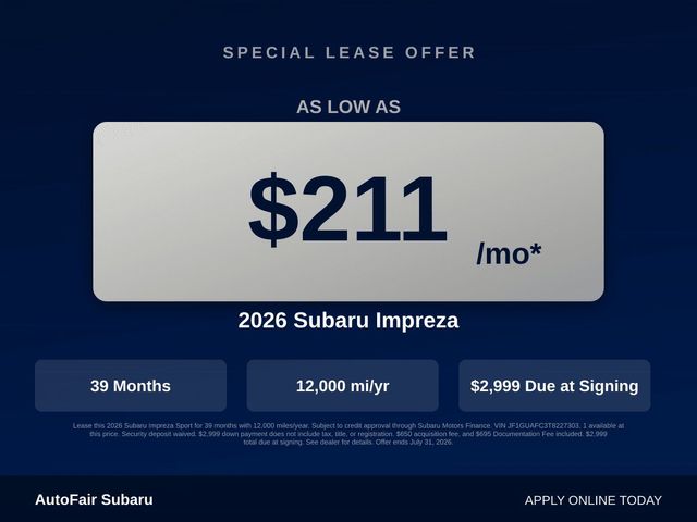2026 Subaru Impreza Sport - Photo 19