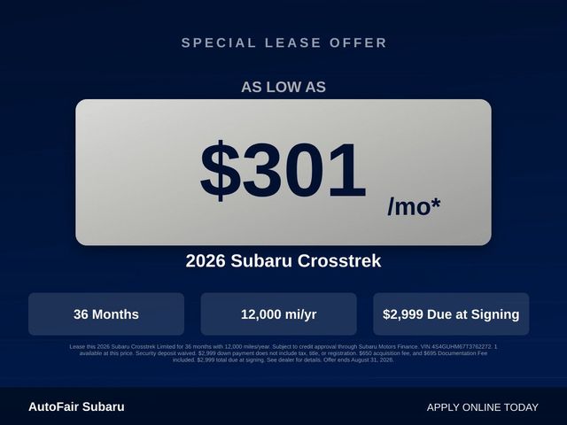 2026 Subaru Crosstrek Limited - Photo 19