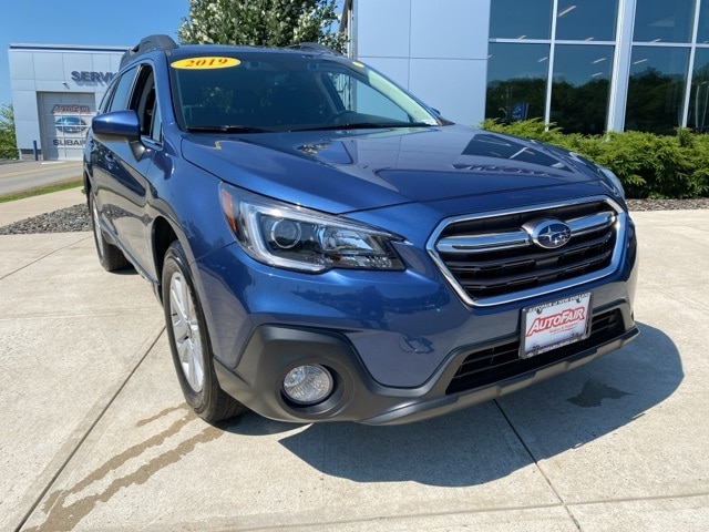 Used 2019 Subaru Outback Premium with VIN 4S4BSAFC9K3393617 for sale in Haverhill, MA