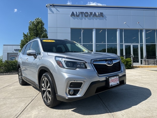Used 2021 Subaru Forester Limited with VIN JF2SKAUC1MH505261 for sale in Haverhill, MA
