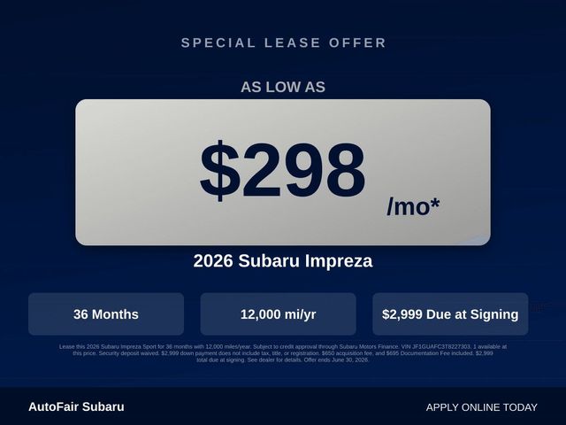 2026 Subaru Impreza Sport - Photo 24