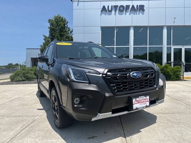Certified 2022 Subaru Forester Wilderness with VIN JF2SKAMC9NH480837 for sale in Haverhill, MA