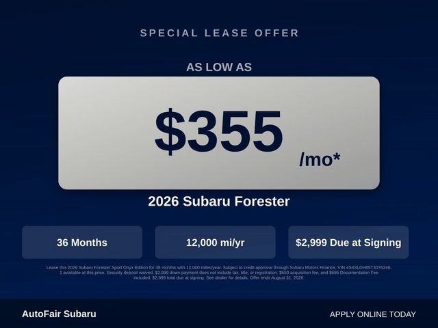 2026 Subaru Forester Sport - Photo 15