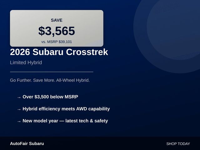 2026 Subaru Crosstrek Limited - Photo 12