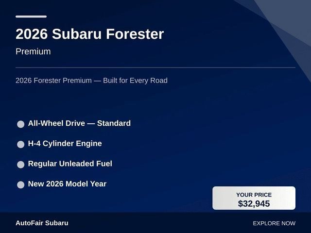 2026 Subaru Forester Premium - Photo 12