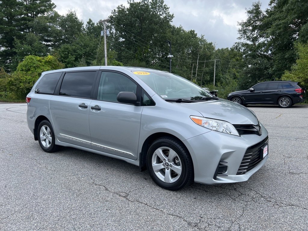 Certified 2020 Toyota Sienna L with VIN 5TDZZ3DC6LS028115 for sale in Tewksbury, MA