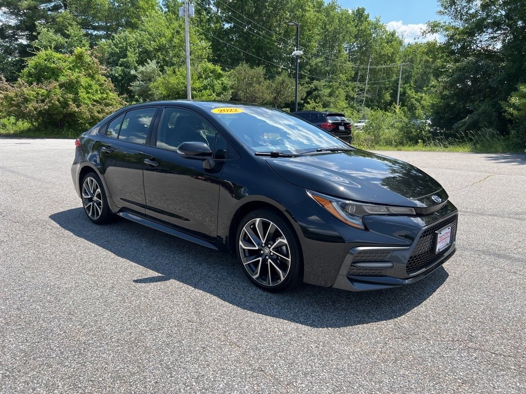 Used 2022 Toyota Corolla SE with VIN JTDM4MCEXNJ090103 for sale in Tewksbury, MA