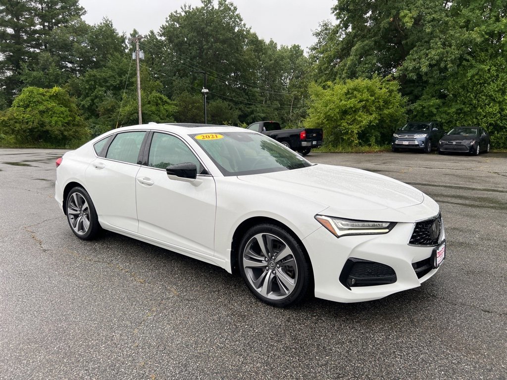 Used 2021 Acura TLX Advance Package with VIN 19UUB6F61MA012380 for sale in Tewksbury, MA