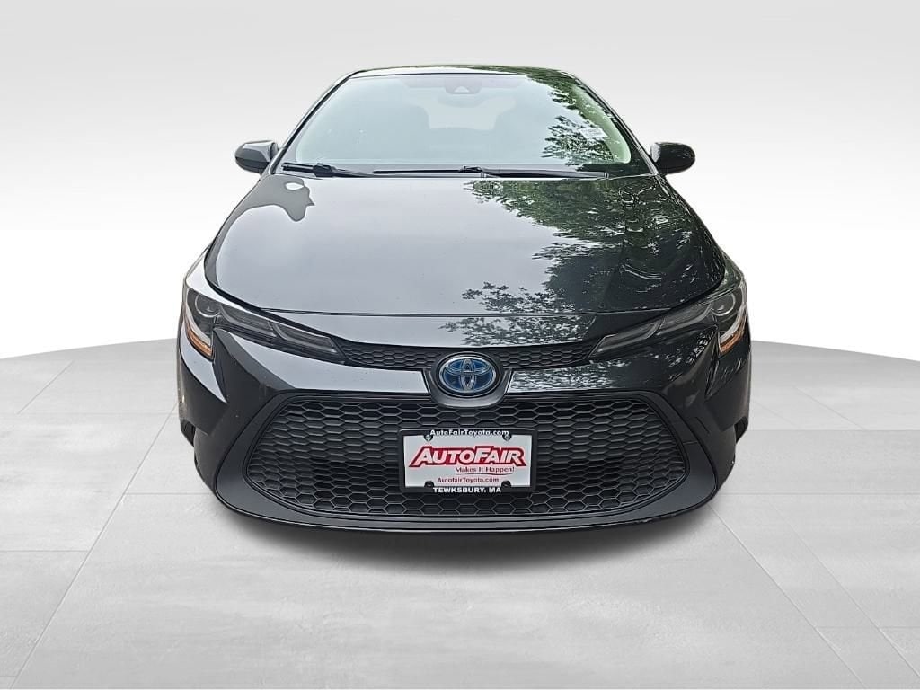 Used 2021 Toyota Corolla LE with VIN JTDEAMDE4MJ009915 for sale in Tewksbury, MA