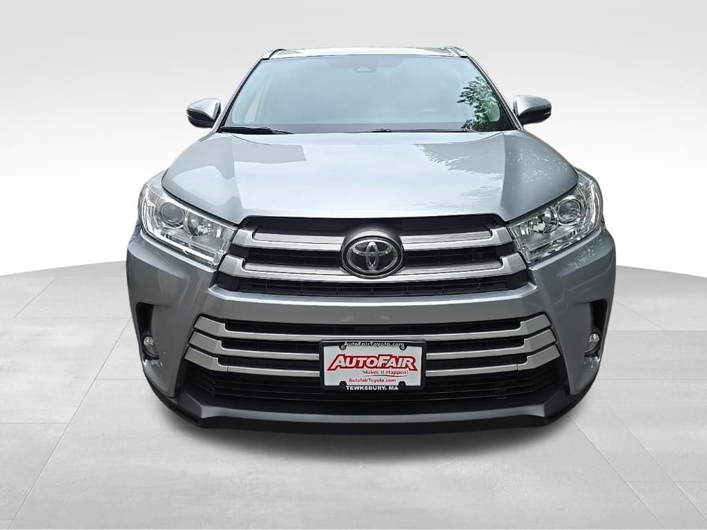 Certified 2019 Toyota Highlander XLE with VIN 5TDJZRFH8KS627234 for sale in Tewksbury, MA