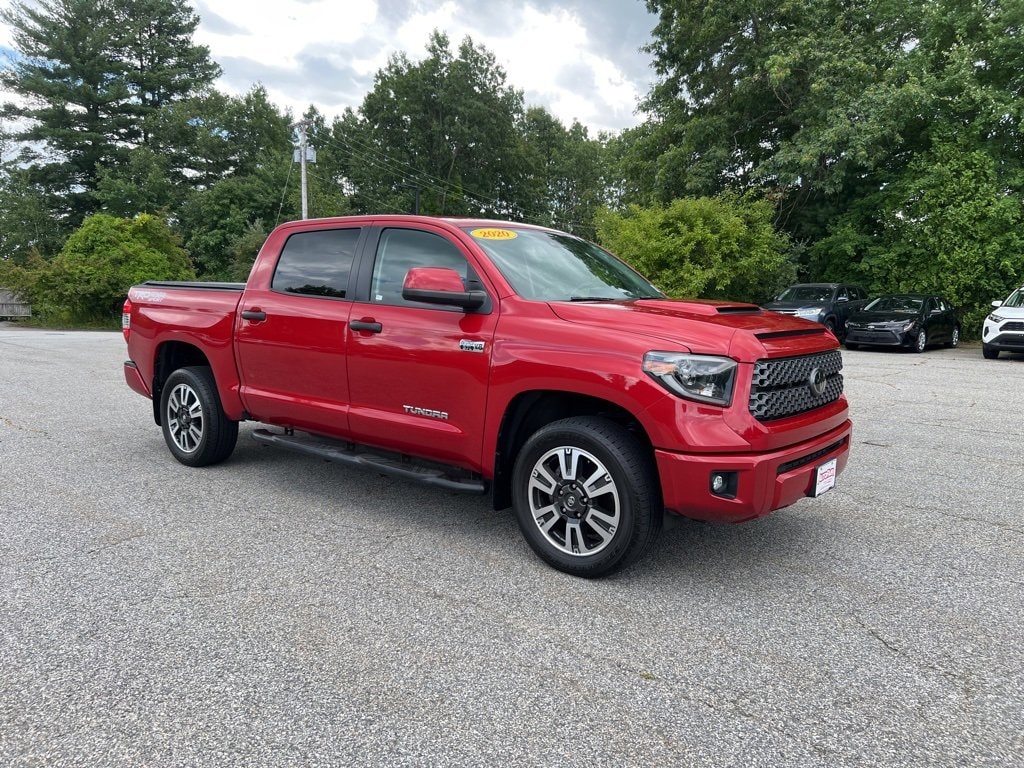 Certified 2020 Toyota Tundra SR5 with VIN 5TFDY5F19LX894051 for sale in Tewksbury, MA