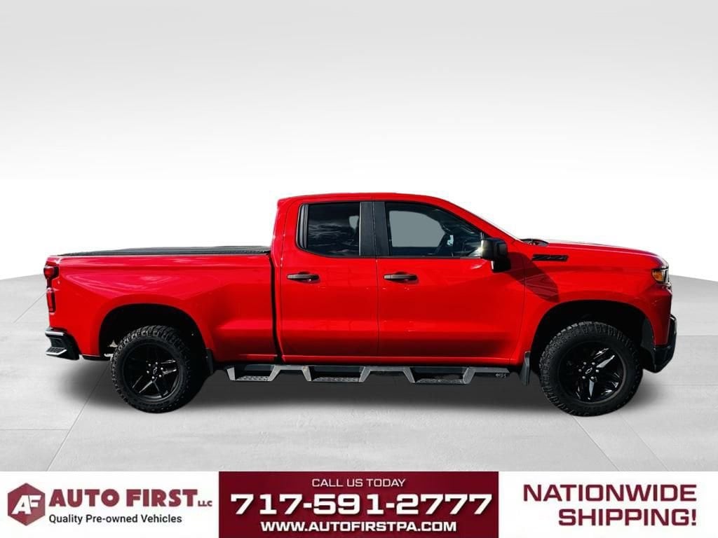 Used 2019 Chevrolet Silverado 1500 Custom Trail Boss Truck Double Cab