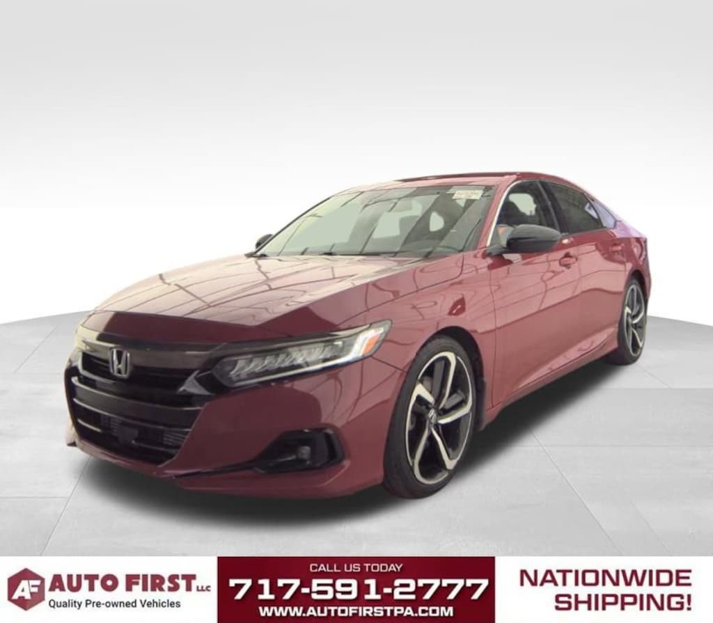 Used 2021 Honda Accord Sport SE Sedan