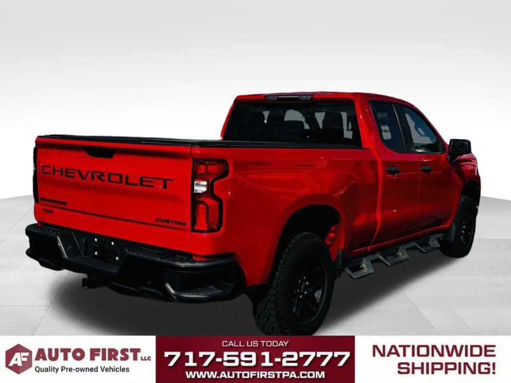 Used 2019 Chevrolet Silverado 1500 Custom Trail Boss Truck Double Cab