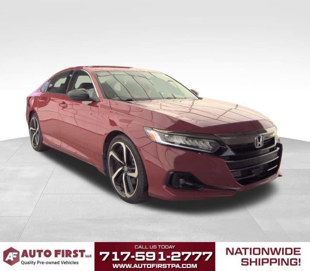 Used 2021 Honda Accord Sport SE Sedan