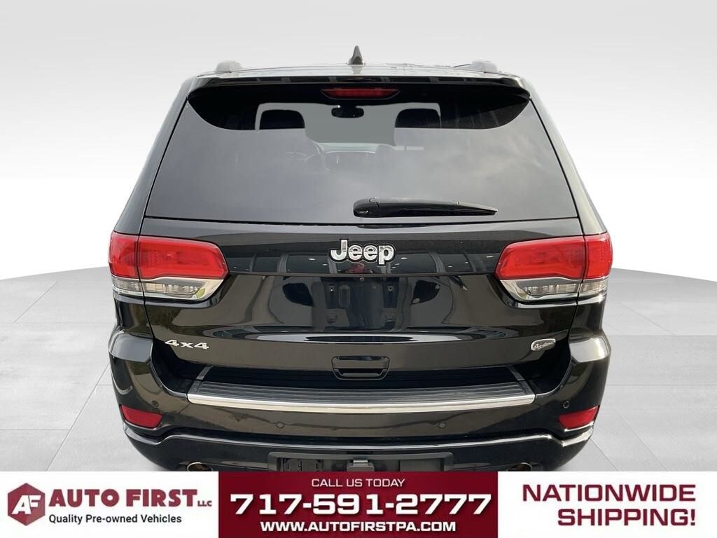 Used 2018 Jeep Grand Cherokee Overland SUV