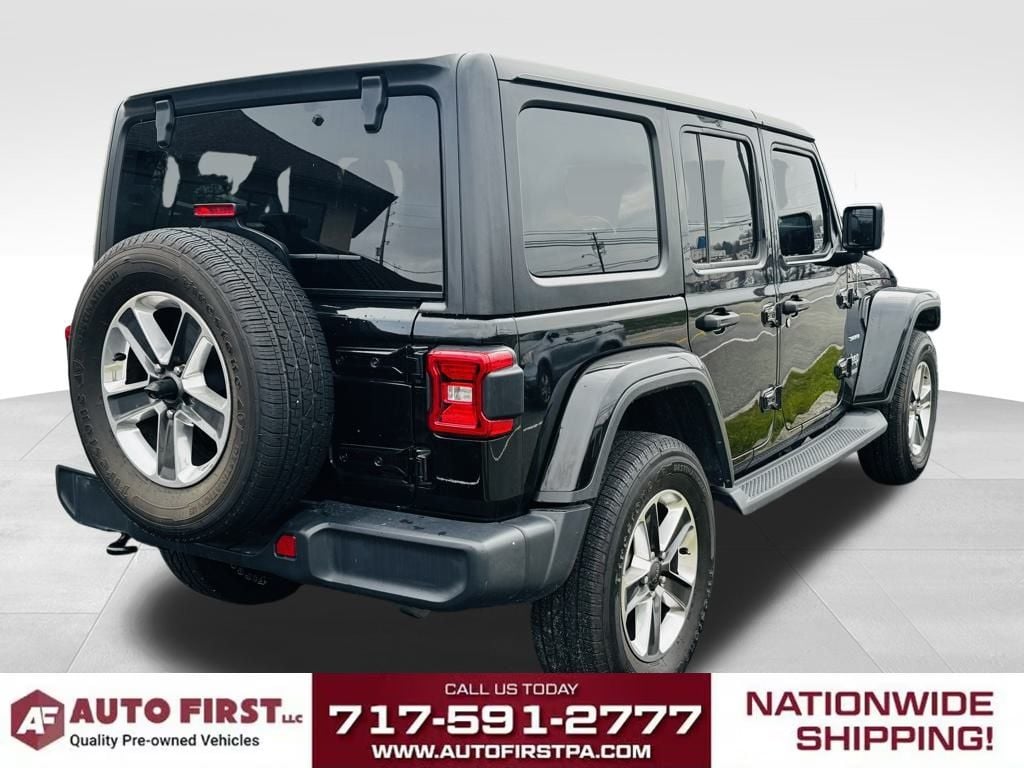 Used 2018 Jeep Wrangler Unlimited Sahara SUV