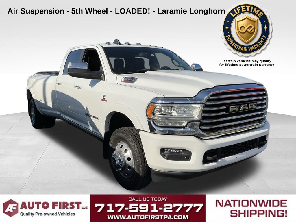 Used 2020 Ram 3500 Laramie Longhorn Long Bed DRW HIGH OUTPUT ENGINE Truck